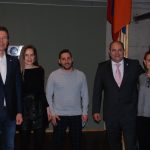 Avec le Consul Honoraire de Murcie, Philippe Cazeaux, et les membres de l’association « Douce France » 04/03/22